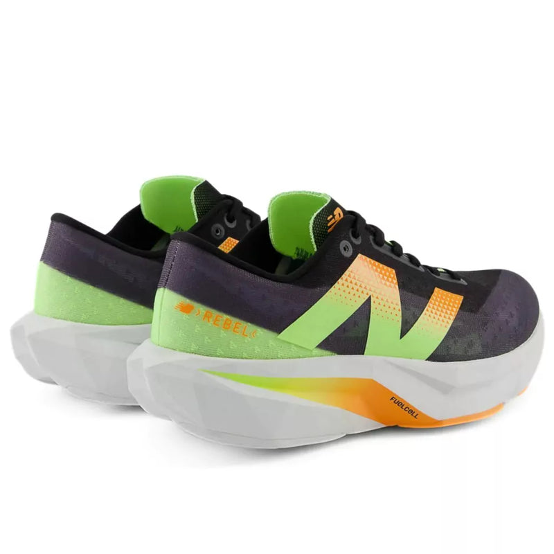 TENIS NEW BALANCE FUELCELL REBEL V4 VERDE LARANJA